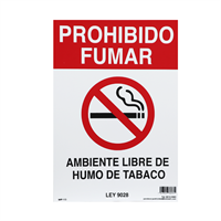 CARTEL ESCAPE DE GAS - PROHIBIDO FUMAR - Ferretera San Luis
